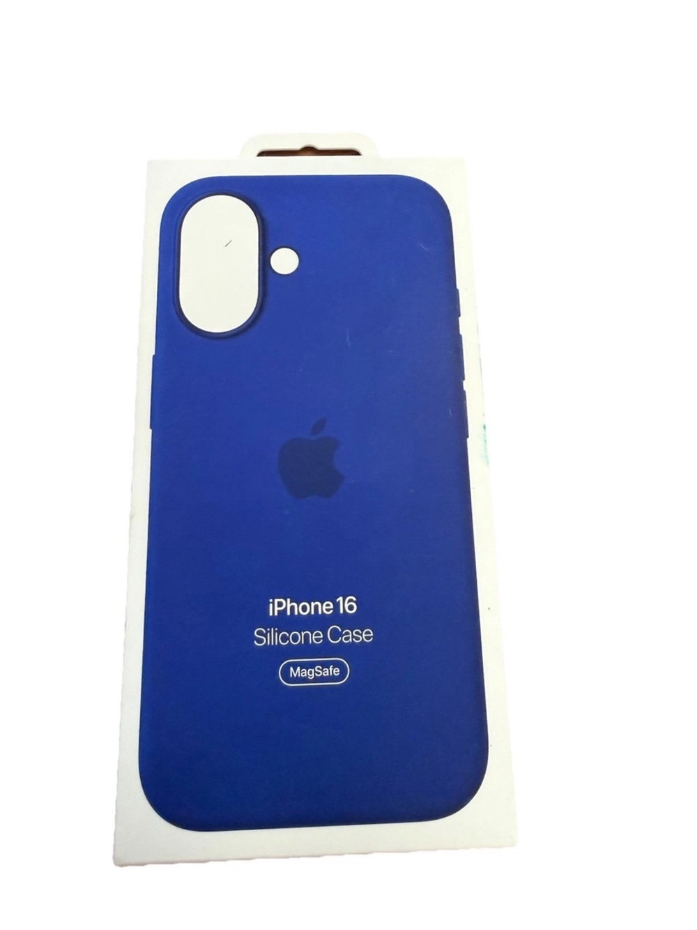 Apple iPhone 16 Silicone MagSafe Case - Blue New Sealed In Box